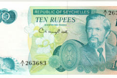 Seychelles rupees after independence